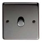 FROM THE ANVIL 91796 - BLACK NICKEL LED SINGLE DIMMER SWITCH