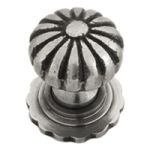 FROM THE ANVIL 83510 - CABINET KNOB WITH BASE - LARGE - NATURAL