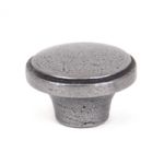 FROM THE ANVIL 33365 - NATURAL SMOOTH RIBBED CABINET KNOB 32MM