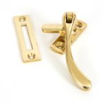 FROM THE ANVIL 83696 - POLISHED BRASS PEARDROP FASTENER