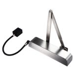 EXIDOR 9070 R - E-MAG DOOR CLOSER, POWER SIZE 1 & 4 WITH RADIUS COVER
