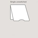 WANDSWORTH MHL10 - SINGLE METAL HINGED LID UNSWITCHED SOCKET OUTLET COMPLETE