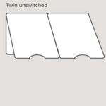 WANDSWORTH MHL11 - DOUBLE METAL HINGED LID UNSWITCHED SOCKET OUTLET COMPLETE
