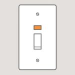 WANDSWORTH P237 - CLASSIC 45 AMP DOUBLE POLE SWITCH TWIN PLATE