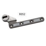 EXIDOR X052 - FLOOR SPRING SINGLE ACTION BOTTOM FITTING STRAP 25MM