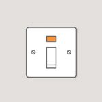 WANDSWORTH P2032 - CLASSIC 32 AMP DOUBLE POLE SWITCH SINGLE PLATE