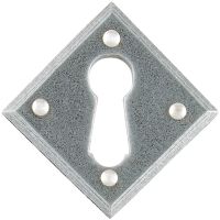 PEWTER PATINA ESCUTCHEON PLATES