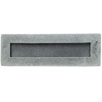 PEWTER PATINA LETTER PLATES