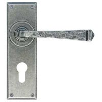 PEWTER PATINA DOOR LEVERS