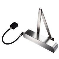 EXIDOR 9870 R - E-MAG DOOR CLOSER, POWER SIZE 4 WITH RADIUS COVER