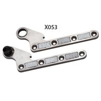 EXIDOR X053 - FLOOR SPRING SINGLE ACTION TOP CENTRE 16MM