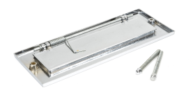 FROM THE ANVIL 33062 - POLISHED CHROME SMALL LETTER PLATE