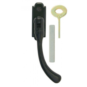 FROM THE ANVIL 33298 - BLACK PEAR DROP LOCKING ESPAG FASTENER - RIGHT HAND