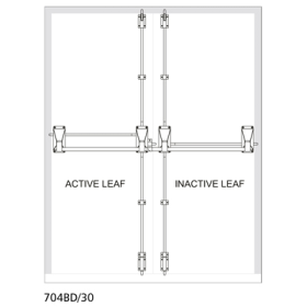 EXIDOR 704BD-30 - SEVEN POINT LOCKING SYSTEM