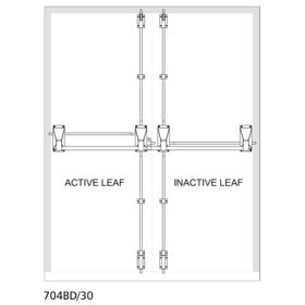 EXIDOR 704BD-30 - SEVEN POINT LOCKING SYSTEM