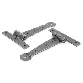 FROM THE ANVIL 33788 - PEWTER 6 INCH T HINGE (PAIR)
