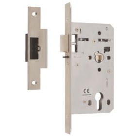 UNION JHD72DNL - JHD72DNL EURO PROFILE HEAVY DUTY DEADLOCKING MORTICE NIGHTLATCH - 60MM BACKSET