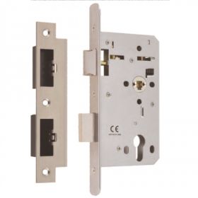 UNION JHD72ESL - JHD72ESL EURO PROFILE HEAVY DUTY EMERGENCY MORTICE SASHLOCK - 60MM BACKSET