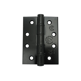FROM THE ANVIL 91043 - BLACK BALL BEARING BUTT HINGE 4  X 3 INCH