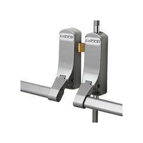 EXIDOR 285A - DOUBLE DOOR SET WITH ADJUSTABLE SHOOTS FOR REBATED DOUBLE DOORS