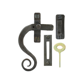 FROM THE ANVIL 33211 - BEESWAX MONKEYTAIL LOCKING WINDOW FASTENER - LEFT HAND