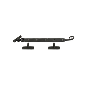 FROM THE ANVIL 33281 - BLACK MONKEYTAIL HANDMADE CASEMENT STAY 203MM