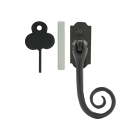 FROM THE ANVIL 33287 - BLACK MONKEYTAIL  LOCKING ESPAG FASTENER - RIGHT HAND