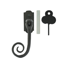 FROM THE ANVIL 33288 - BLACK MONKEYTAIL  LOCKING ESPAG FASTENER - LEFT HAND