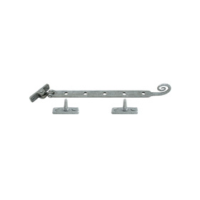 FROM THE ANVIL 33632 - PEWTER PATINA MONKEYTAIL CASEMENT STAY 305MM