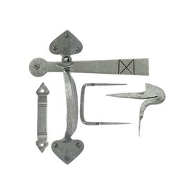 FROM THE ANVIL 33638 - PEWTER PATINA GOTHIC THUMBLATCH