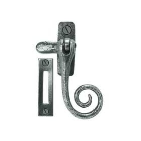 FROM THE ANVIL 33676 - PEWTER PATINA REVERSIBLE MONKEYTAIL WINDOW FASTENER