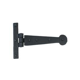 FROM THE ANVIL 33987 - BLACK T-HINGE WITH PENNY END 6 INCH