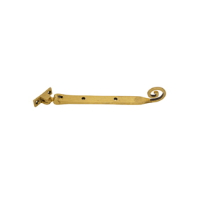 FROM THE ANVIL 83567 - ANTIQUE BRASS MONKEYTAIL STAY 8 INCH