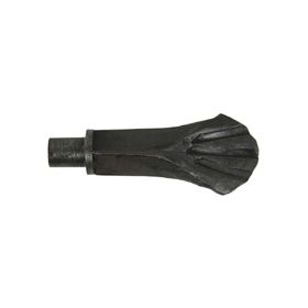 FROM THE ANVIL 83614 - BEESWAX SHELL CURTAIN FINIAL (PAIR)