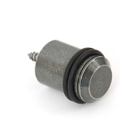 FROM THE ANVIL 83646 - PEWTER PATINA FLOOR MOUNTED DOORSTOP