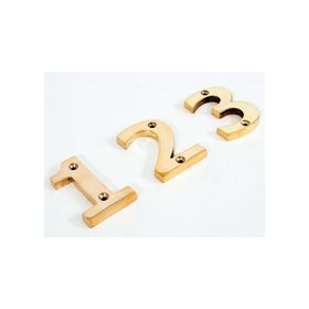 FROM THE ANVIL 83719 - POLISHED BRASS NUMERAL 9