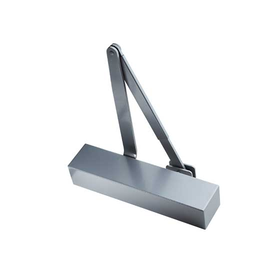 EXIDOR 9820 S - OVERHEAD DOOR CLOSER, POWER SIZE 2/3/4 WITH SQUARE COVER AND MAGNETIC HOLD-OPEN