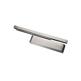 EXIDOR 9943 R - SLIDE ARM DOOR CLOSER, POWER SIZE 2-4 WITH RADIUS COVER, BACKCHECK AND DELAYED ACTION