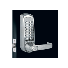 CODELOCKS CL615 BB - TUBULAR MORTICE LATCH BACK TO BACK. CODE FREE ENTRY OPTION