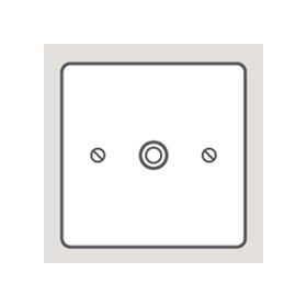 WANDSWORTH P1978 - CLASSIC CABLE OUTLET PLATE
