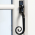 FROM THE ANVIL 20451 - BLACK DELUXE MONKEYTAIL  LOCKING ESPAG FASTENER - LEFT HAND