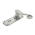 FROM THE ANVIL 33615 - PEWTER PATINA SPRUNG MONKEYTAIL LEVER LOCK ON BACKPLATE SET