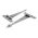 FROM THE ANVIL 33790 - PEWTER 9 INCH ARROW HEAD T HINGE (PAIR)