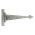 FROM THE ANVIL 33790 - PEWTER 9 INCH ARROW HEAD T HINGE (PAIR)