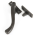 FROM THE ANVIL 33021 - BEESWAX HANDMADE PEAR DROP LOCKING NIGHT VENT - LEFT HAND