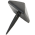 FROM THE ANVIL 33194 - BLACK PYRAMID DOOR STUD 20MM