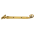 FROM THE ANVIL 83567 - ANTIQUE BRASS MONKEYTAIL STAY 8 INCH