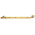 FROM THE ANVIL 83569 - ANTIQUE BRASS MONKEYTAIL STAY 12 INCH