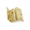 FROM THE ANVIL 91044 - SELF COLOURED BRASS 2.5 INCH STORMPROOF HINGE (PAIR)