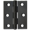 FROM THE ANVIL 91040 - BLACK HEAVY DUTY BUTT HINGE 3 X 2.5 INCH